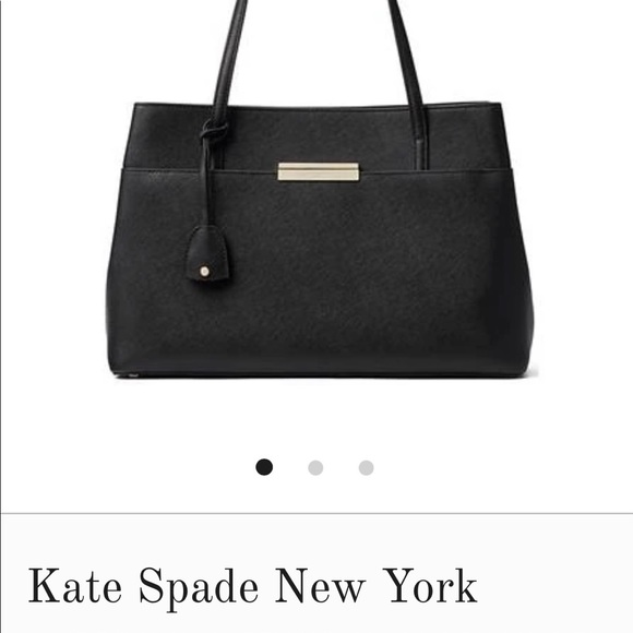 Kate Spade Clarke shoulder bag tote black - Picture 2 of 8